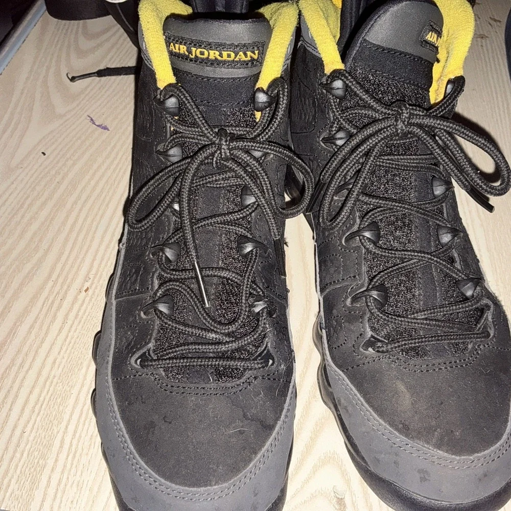 Size 7 - Jordan 9 Retro‎ Black
